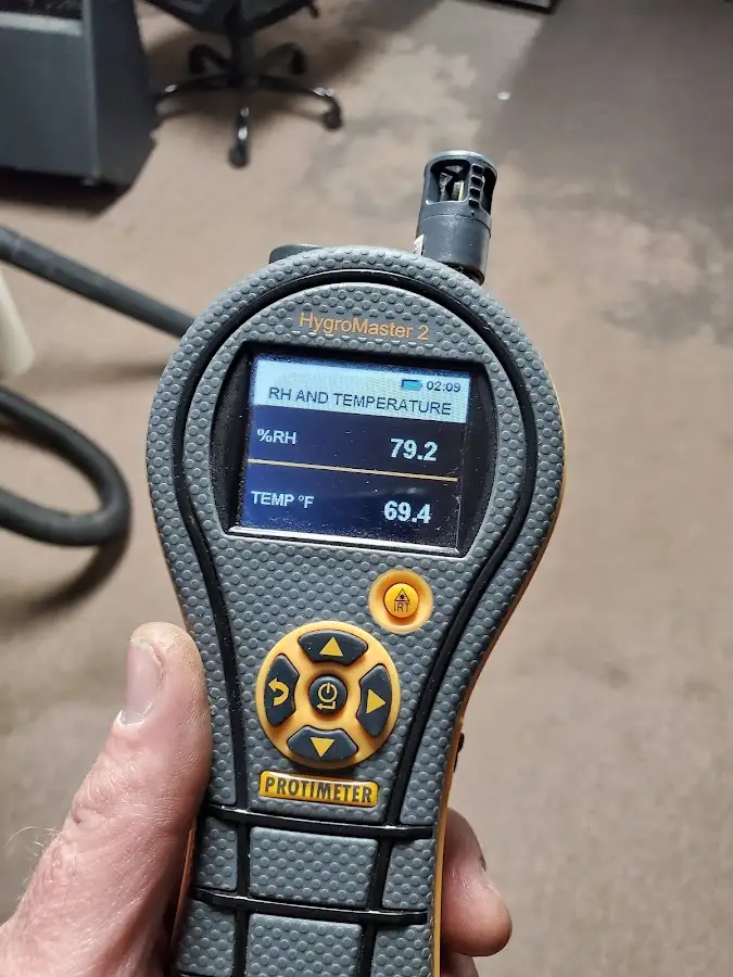 Moisture meter humidity assessment for Mold Remediation & Removal in Petaluma